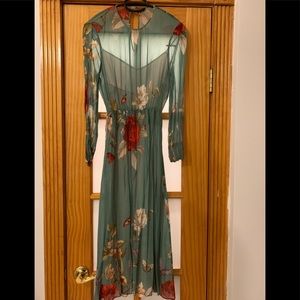 Beautiful Zara romantic floral dress
